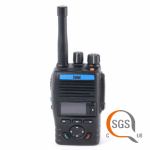 Entel DX585-IS analoge (FM)/digitale (DMR) UHF portofoon met OLED display, I.S. UL913-gekeurd