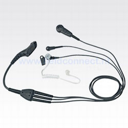 Motorola PMLN6123 3 Wire Surveillance Black with Extra Noise Kit (vervanger van: PMLN5111)