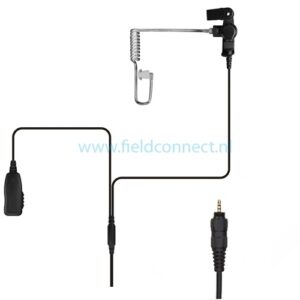 Incotech 2-Draads beveiligingsset met acoustic tube met Motorola connector (type M11)