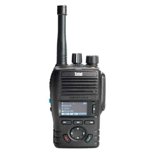 Entel DX446L analoge (FM) & digitale (DMR) portofoon met display
