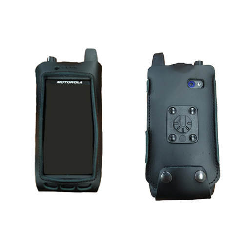 Made in Holland leren draagtas voor Motorola Evolve