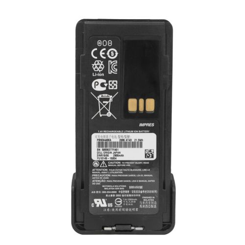 Motorola PMNN4490B intrinsiek veilige UL-TIA4950 batterij voor DP2400e portofoon